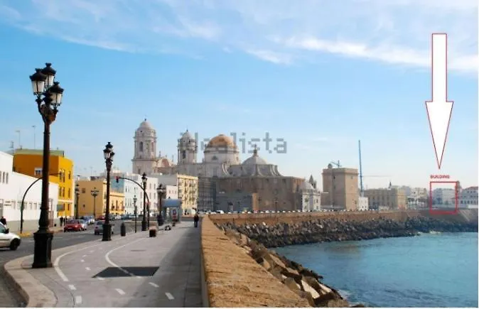 Apartment Flat Near Cathedral. 3 Bedrooms. Cadiz Spain