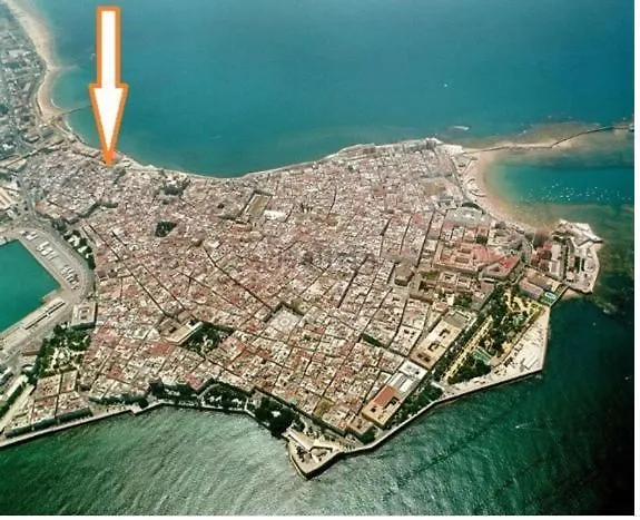 Flat Near Cathedral. 3 Bedrooms. Cadiz